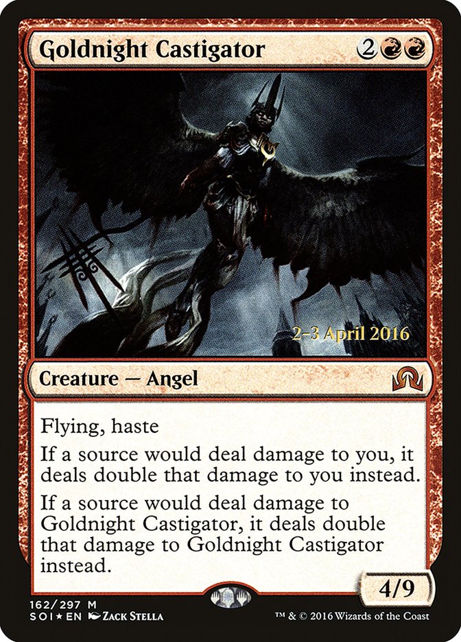 Goldnight Castigator [Shadows over Innistrad Promos] | Game Haven TX