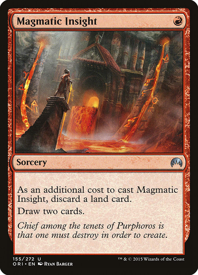 Magmatic Insight [Magic Origins] | Game Haven TX