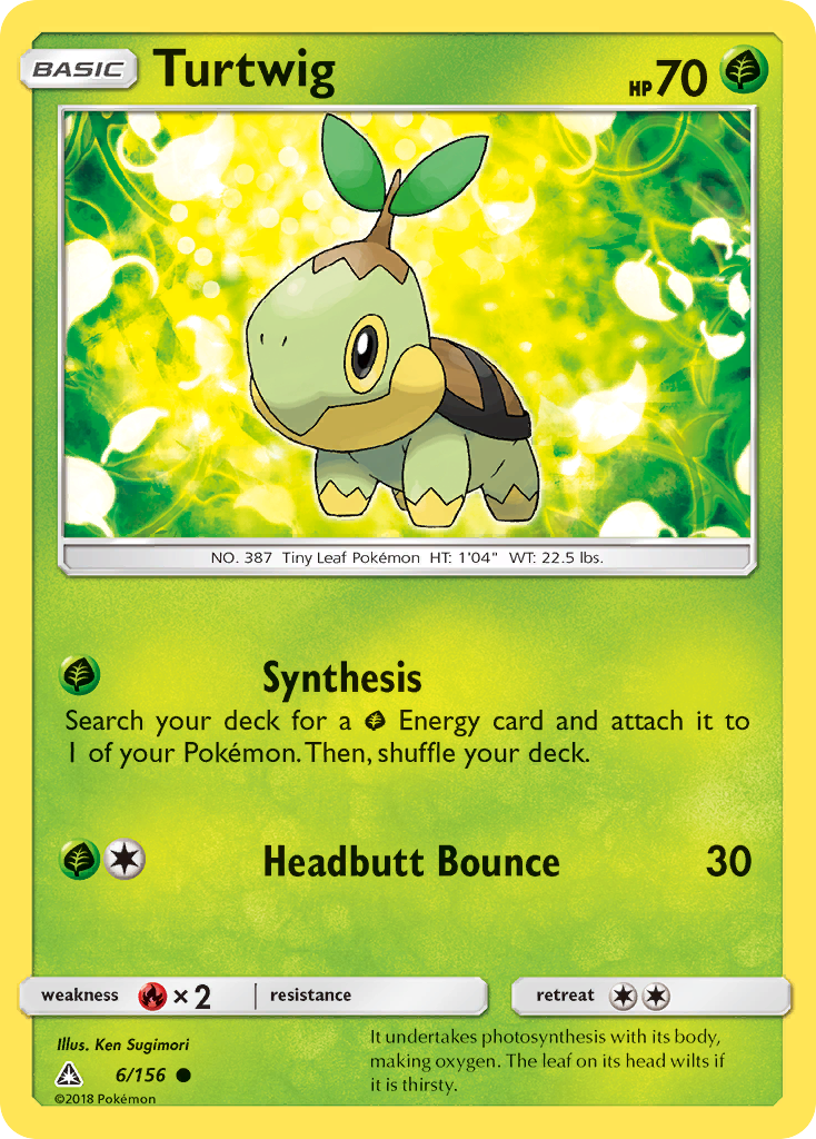 Turtwig (6/156) [Sun & Moon: Ultra Prism] | Game Haven TX