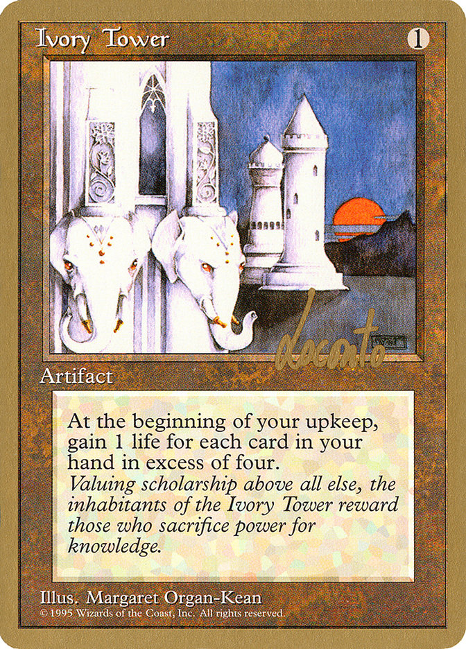 Ivory Tower (Michael Loconto) [Pro Tour Collector Set] | Game Haven TX