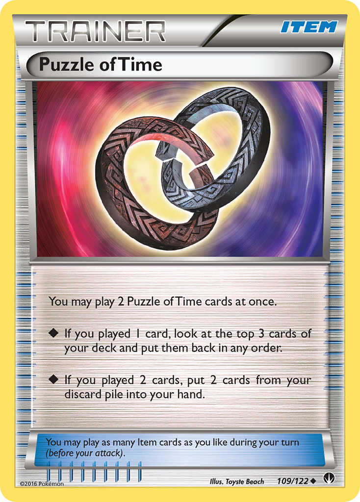 Puzzle of Time (109/122) [XY: BREAKpoint] | Game Haven TX