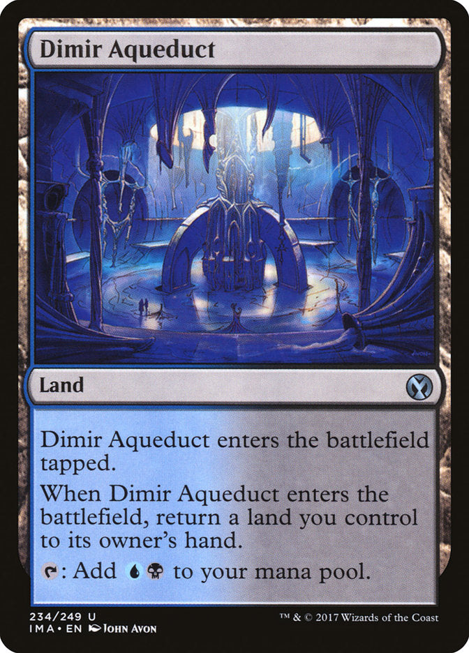 Dimir Aqueduct [Iconic Masters] | Game Haven TX