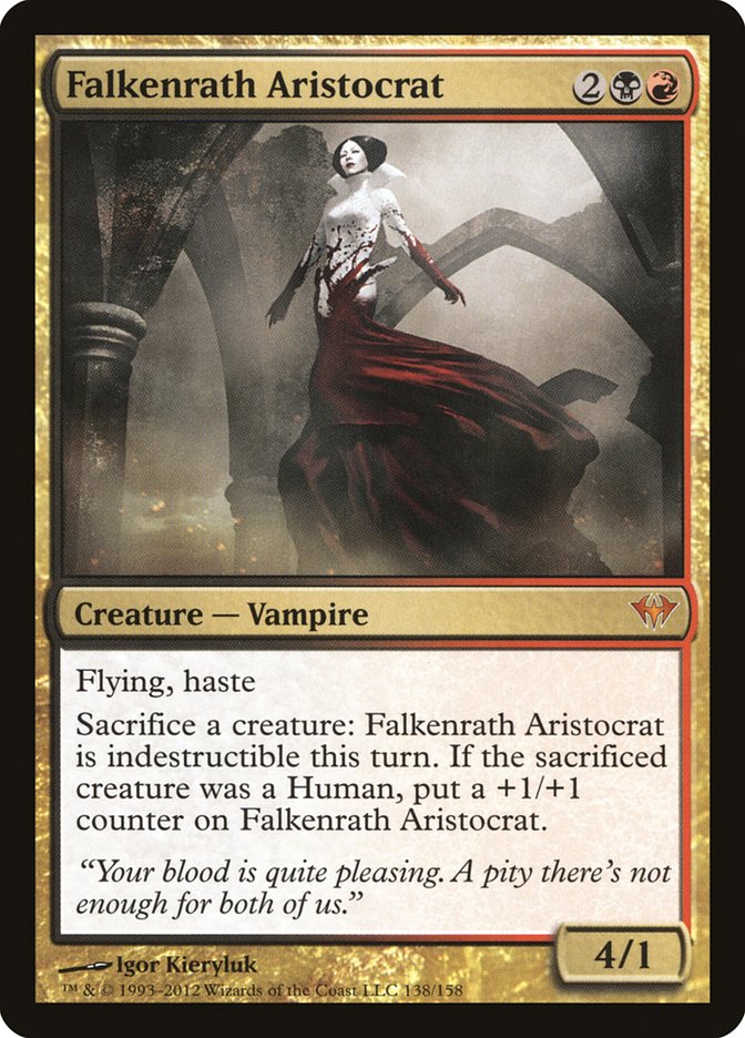 Falkenrath Aristocrat [Dark Ascension] | Game Haven TX
