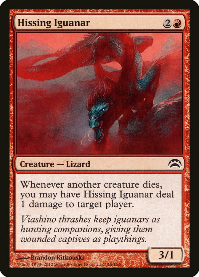 Hissing Iguanar [Planechase 2012] | Game Haven TX