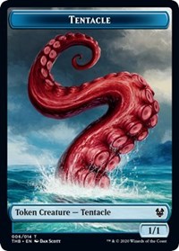 Tentacle // Satyr Double-sided Token [Theros Beyond Death Tokens] | Game Haven TX