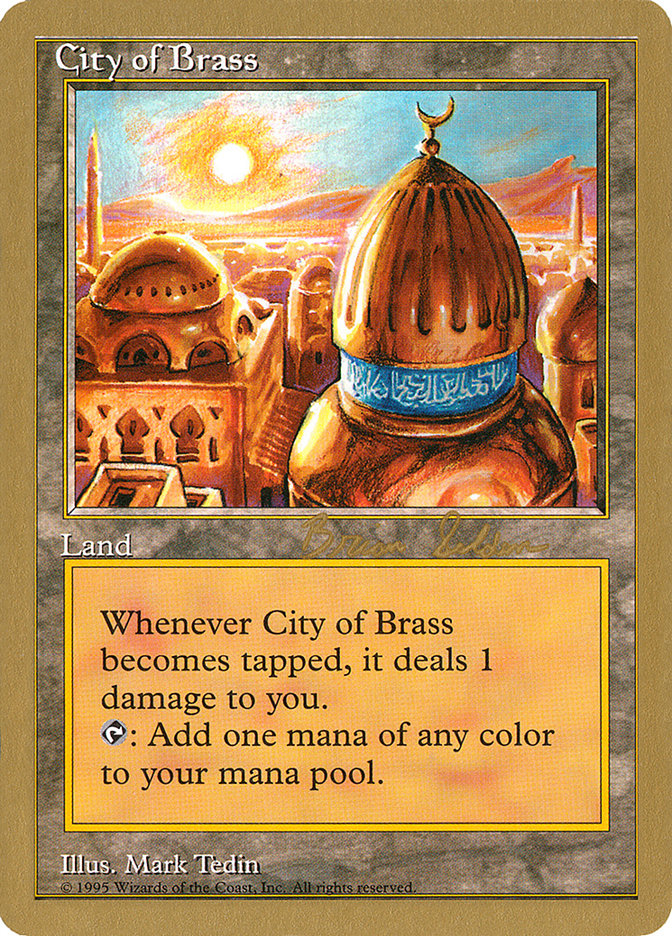 City of Brass (Brian Selden) [World Championship Decks 1998] | Game Haven TX