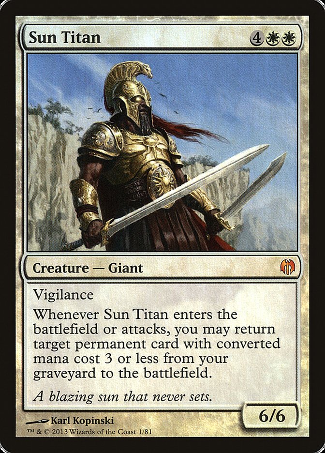 Sun Titan [Duel Decks: Heroes vs. Monsters] | Game Haven TX