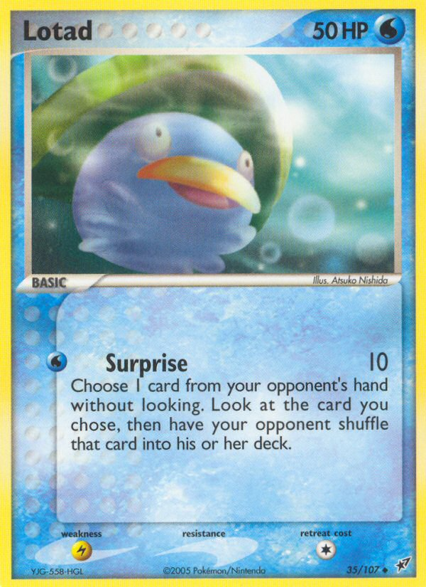 Lotad (35/107) [EX: Deoxys] | Game Haven TX