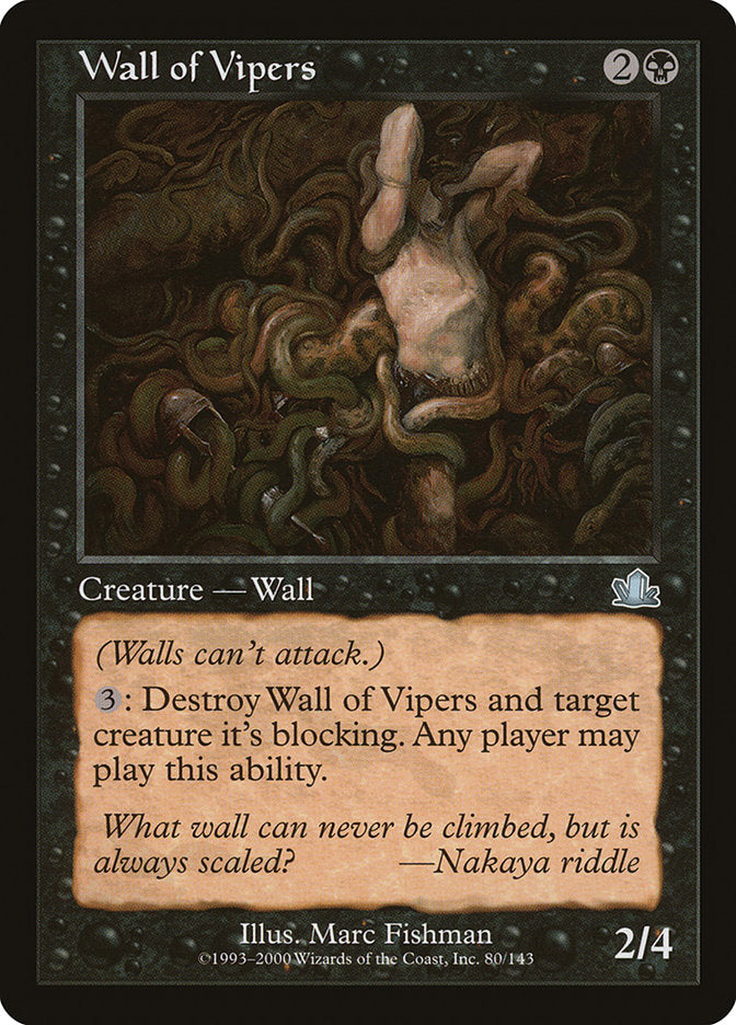 Wall of Vipers [Prophecy] | Game Haven TX
