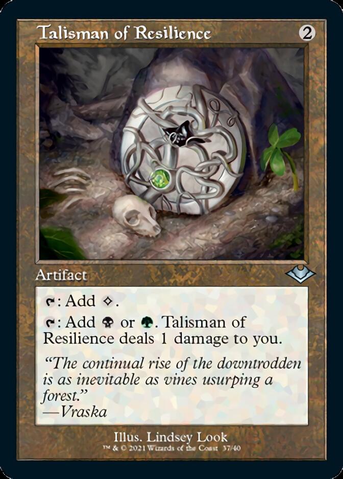 Talisman of Resilience (Retro) [Modern Horizons 2] | Game Haven TX