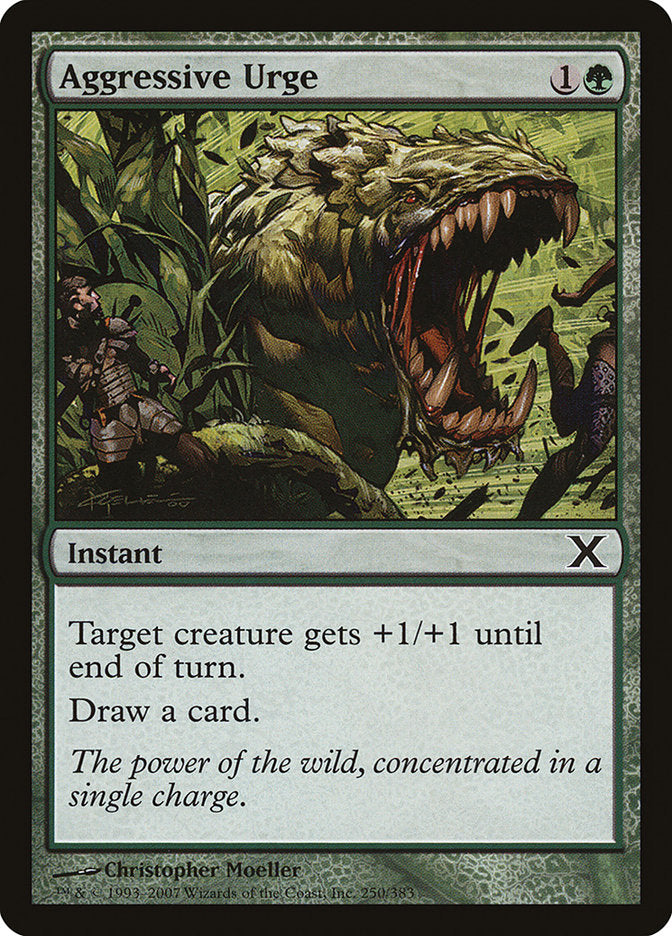 Aggressive Urge [Tenth Edition] | Game Haven TX