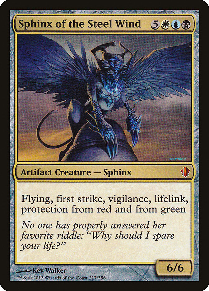 Sphinx of the Steel Wind [Commander 2013] | Game Haven TX