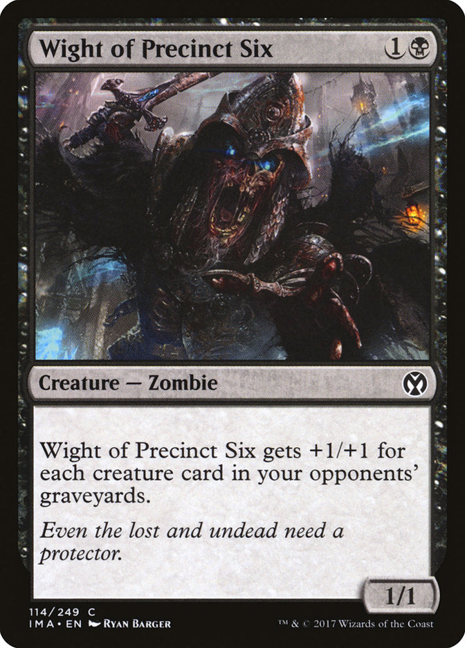 Wight of Precinct Six [Iconic Masters] | Game Haven TX