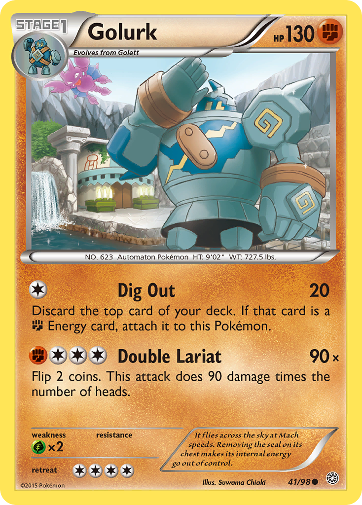 Golurk (41/98) [XY: Ancient Origins] | Game Haven TX
