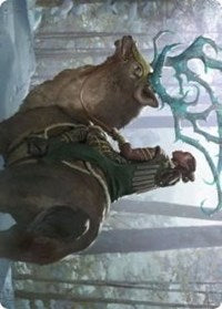 Boreal Outrider Art Card [Kaldheim: Art Series] | Game Haven TX