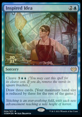 Inspired Idea [Innistrad: Crimson Vow Prerelease Promos] | Game Haven TX
