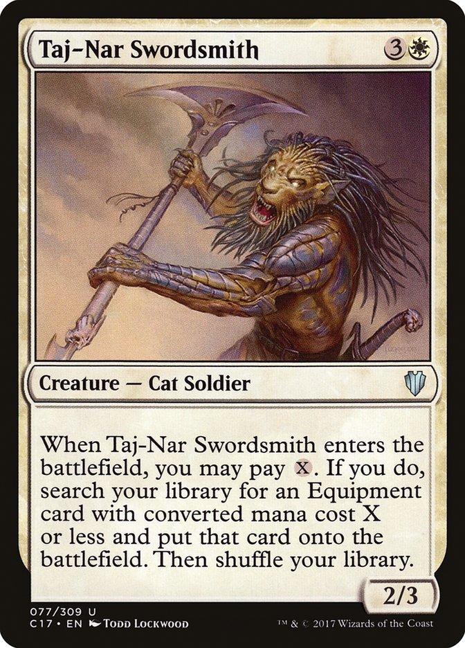 Taj-Nar Swordsmith [Commander 2017] | Game Haven TX