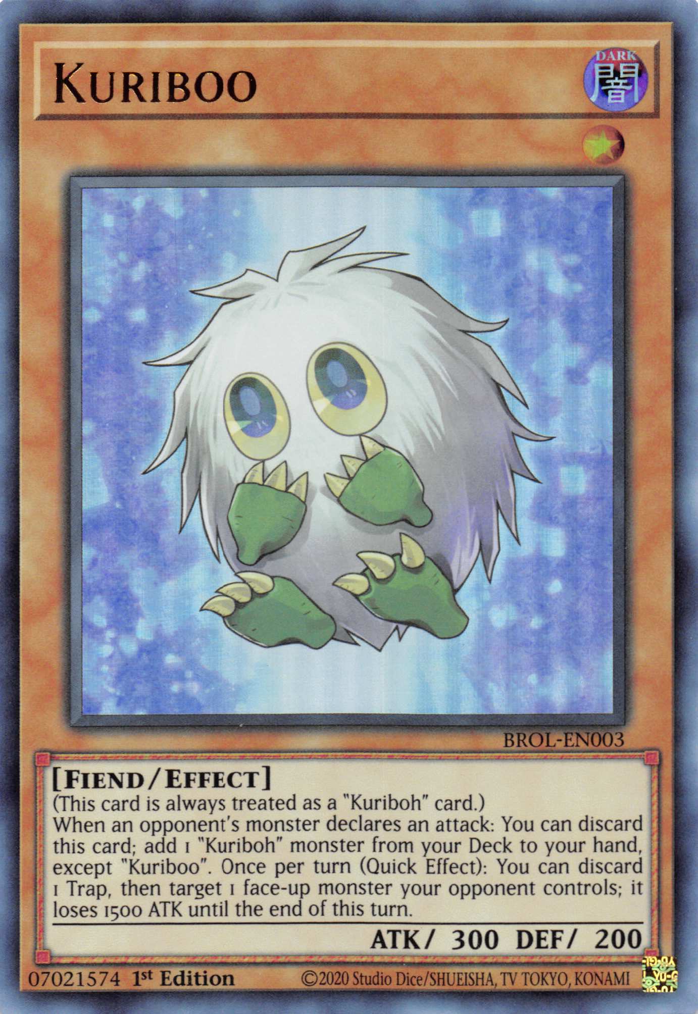Kuriboo [BROL-EN003] Ultra Rare | Game Haven TX