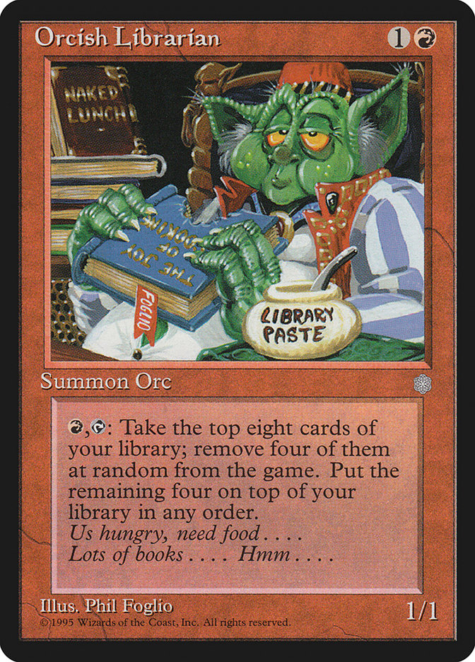 Orcish Librarian [Ice Age] | Game Haven TX