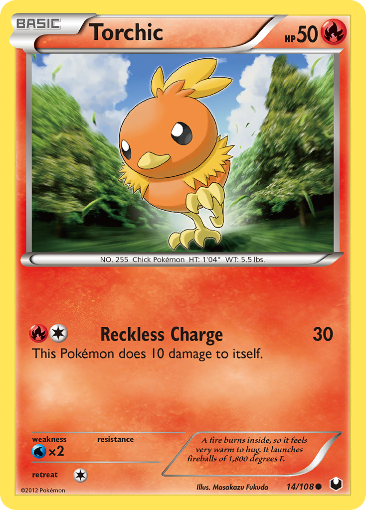 Torchic (14/108) [Black & White: Dark Explorers] | Game Haven TX