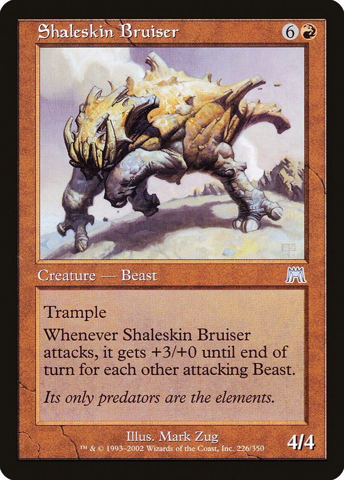 Shaleskin Bruiser [Onslaught] | Game Haven TX