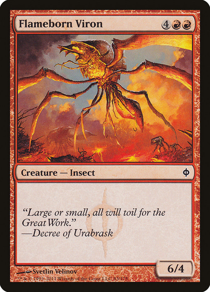 Flameborn Viron [New Phyrexia] | Game Haven TX