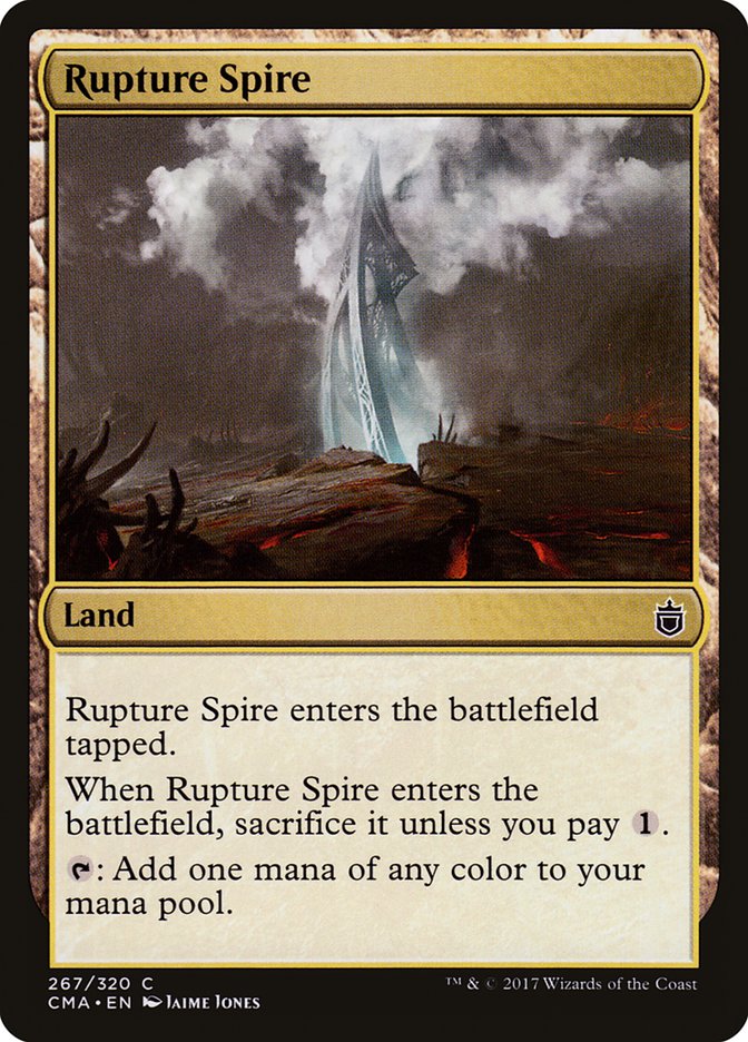 Rupture Spire [Commander Anthology] | Game Haven TX