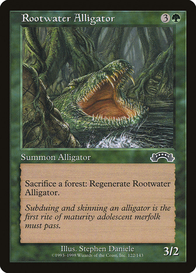 Rootwater Alligator [Exodus] | Game Haven TX