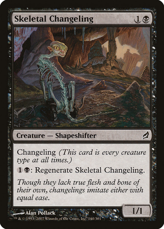 Skeletal Changeling [Lorwyn] | Game Haven TX