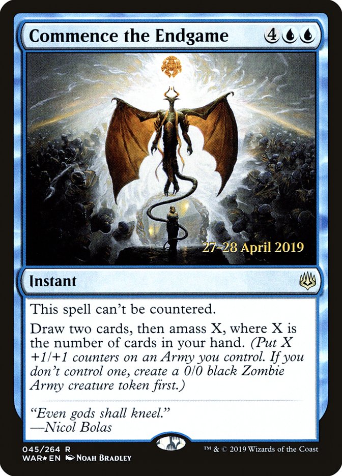 Commence the Endgame [War of the Spark Promos] | Game Haven TX