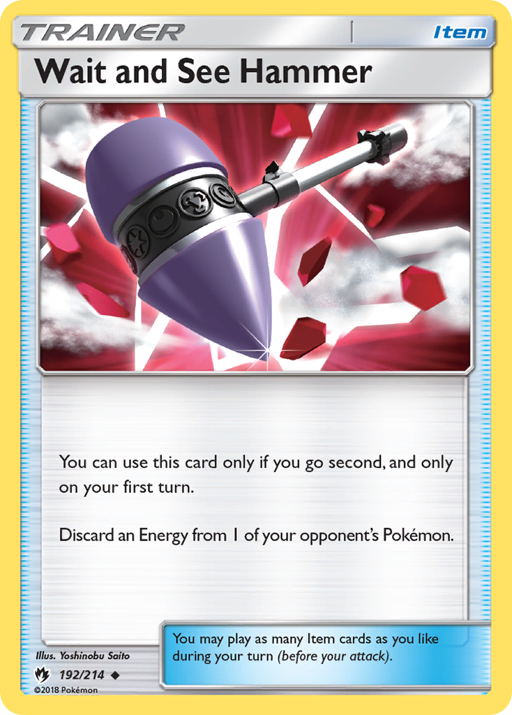 Wait and See Hammer (192/214) [Sun & Moon: Lost Thunder] | Game Haven TX