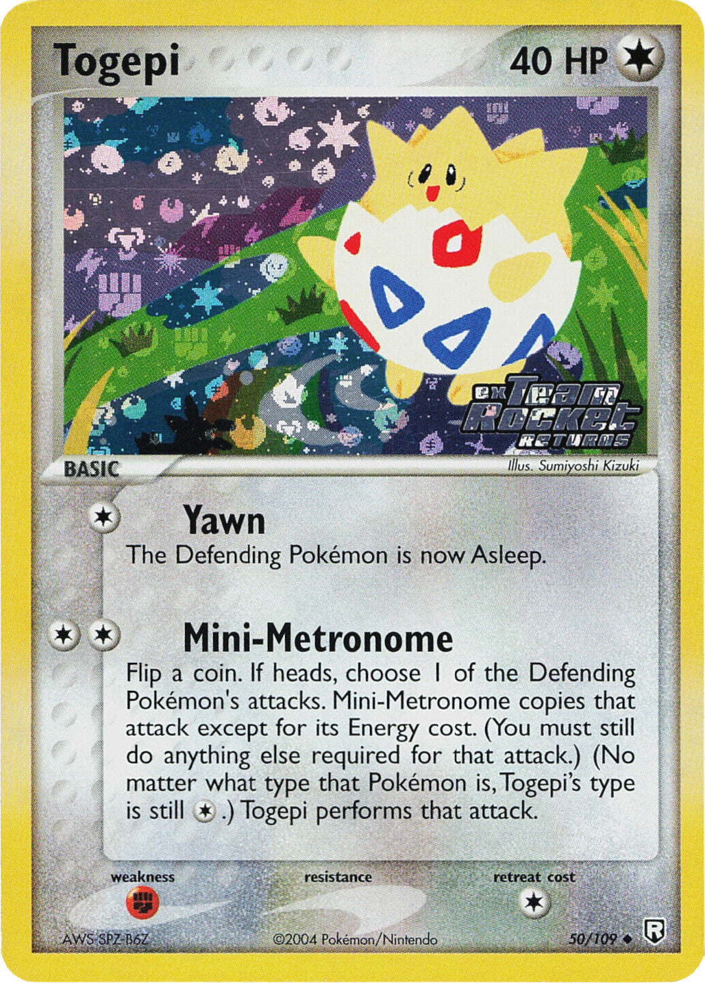 Togepi (50/109) (Stamped) [EX: Team Rocket Returns] | Game Haven TX