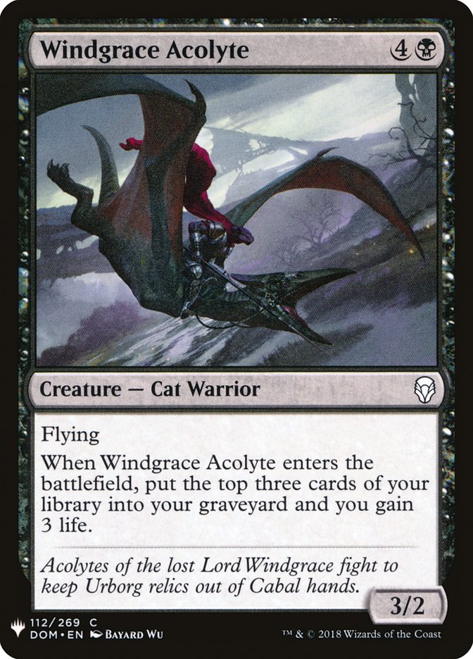 Windgrace Acolyte [Mystery Booster] | Game Haven TX