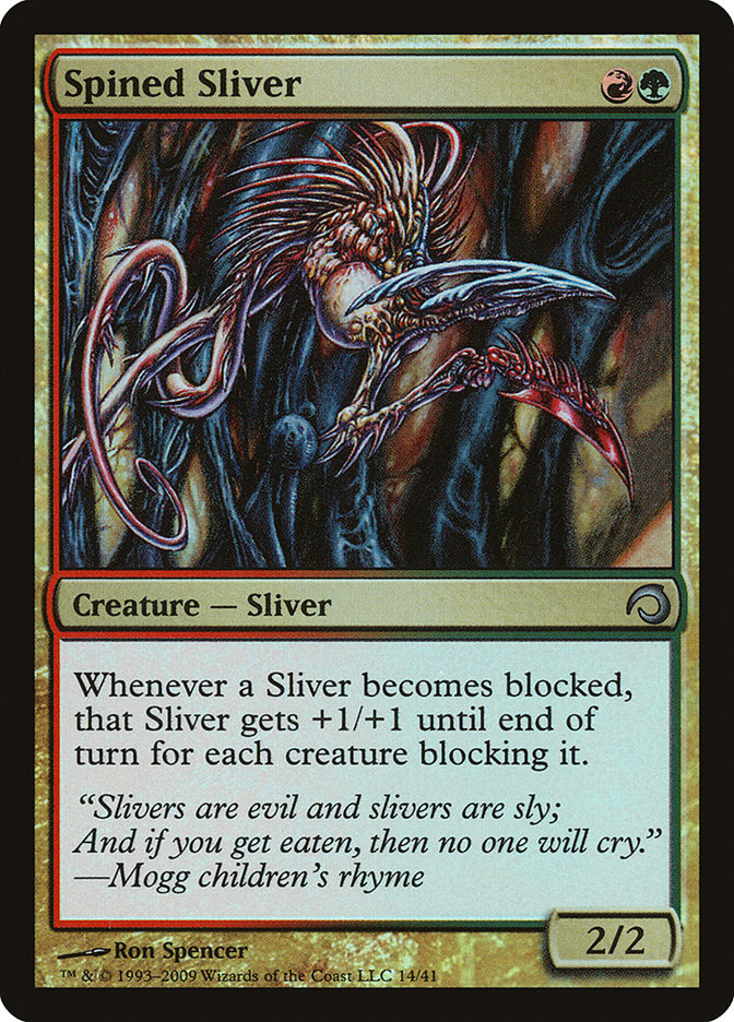 Spined Sliver [Premium Deck Series: Slivers] | Game Haven TX