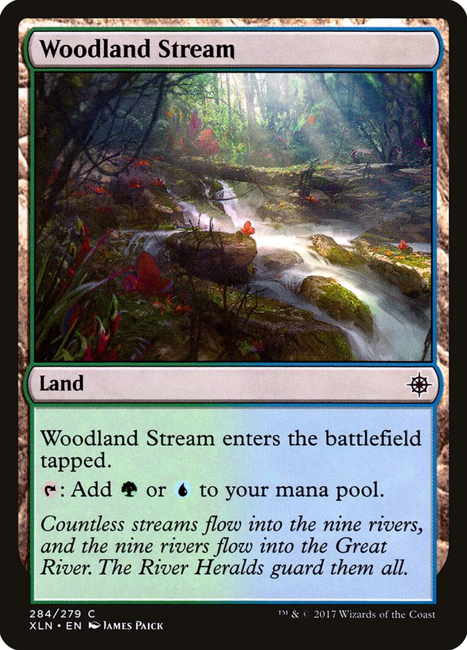 Woodland Stream [Ixalan] | Game Haven TX