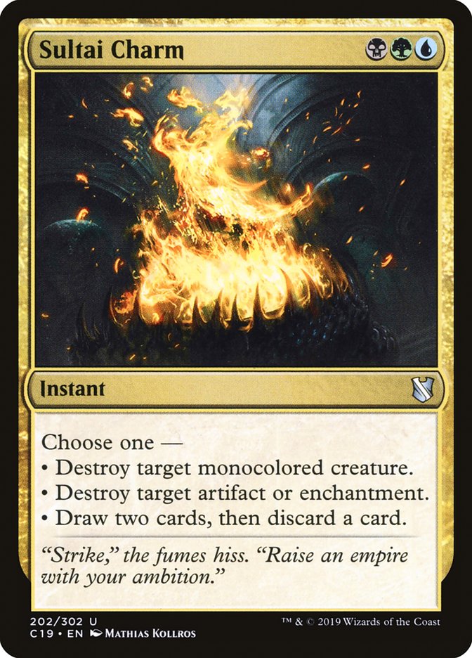 Sultai Charm [Commander 2019] | Game Haven TX