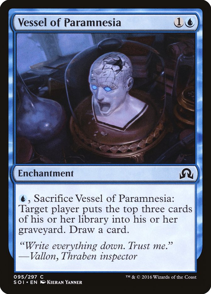 Vessel of Paramnesia [Shadows over Innistrad] | Game Haven TX