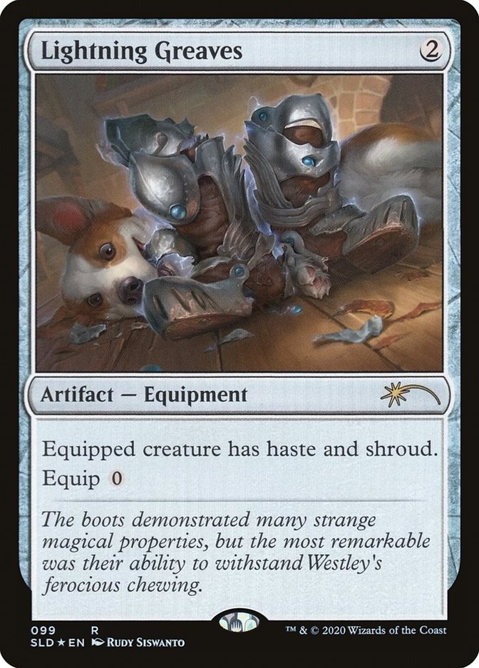 Lightning Greaves [Secret Lair Drop] | Game Haven TX