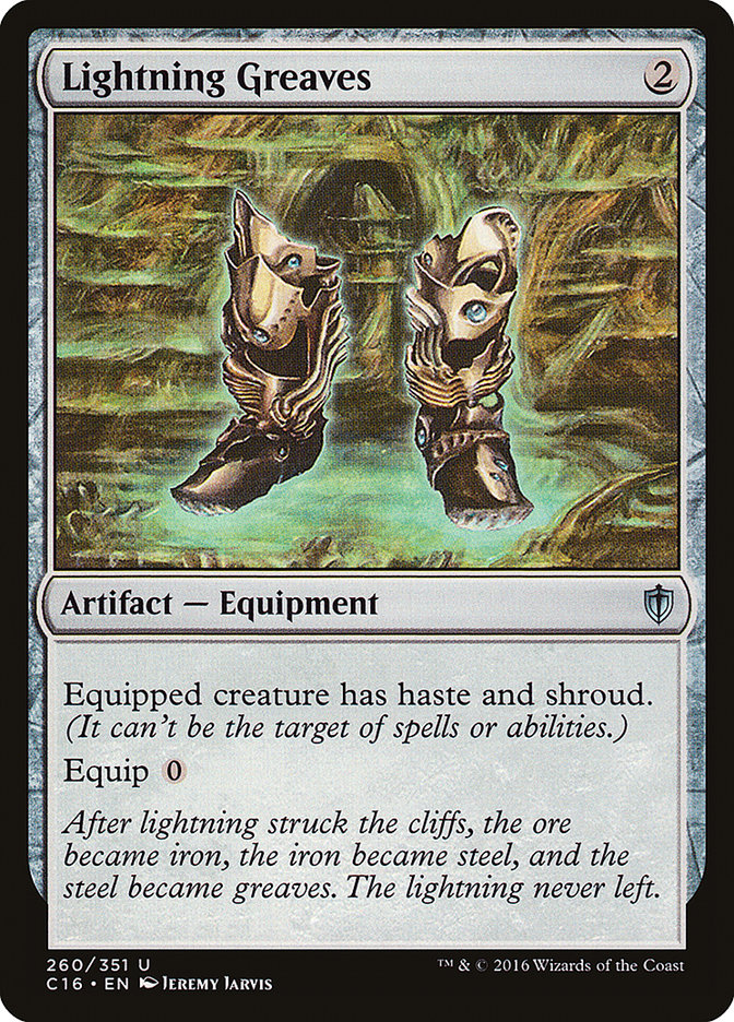Lightning Greaves [Commander 2016] | Game Haven TX