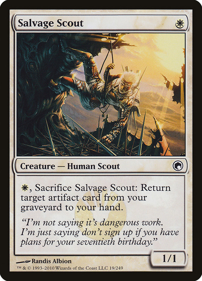 Salvage Scout [Scars of Mirrodin] | Game Haven TX