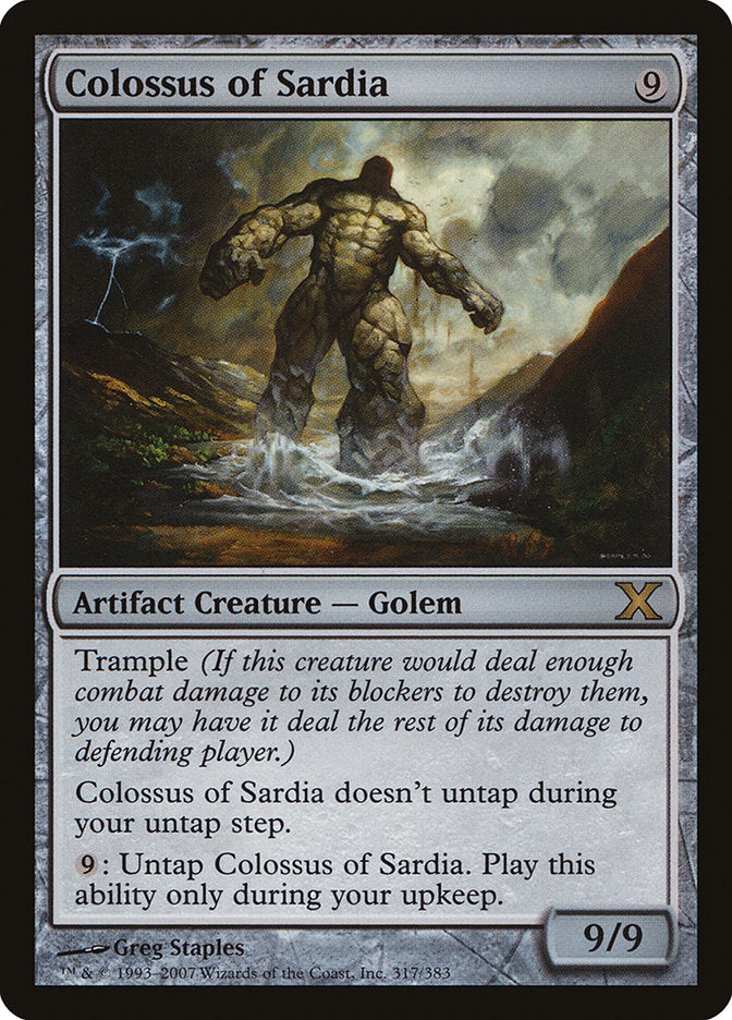 Colossus of Sardia [Tenth Edition] | Game Haven TX