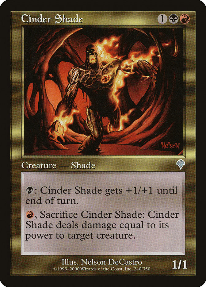 Cinder Shade [Invasion] | Game Haven TX
