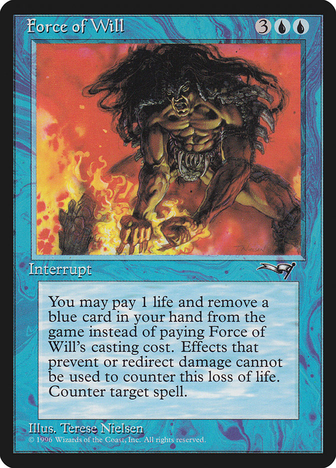 Force of Will [Alliances] | Game Haven TX