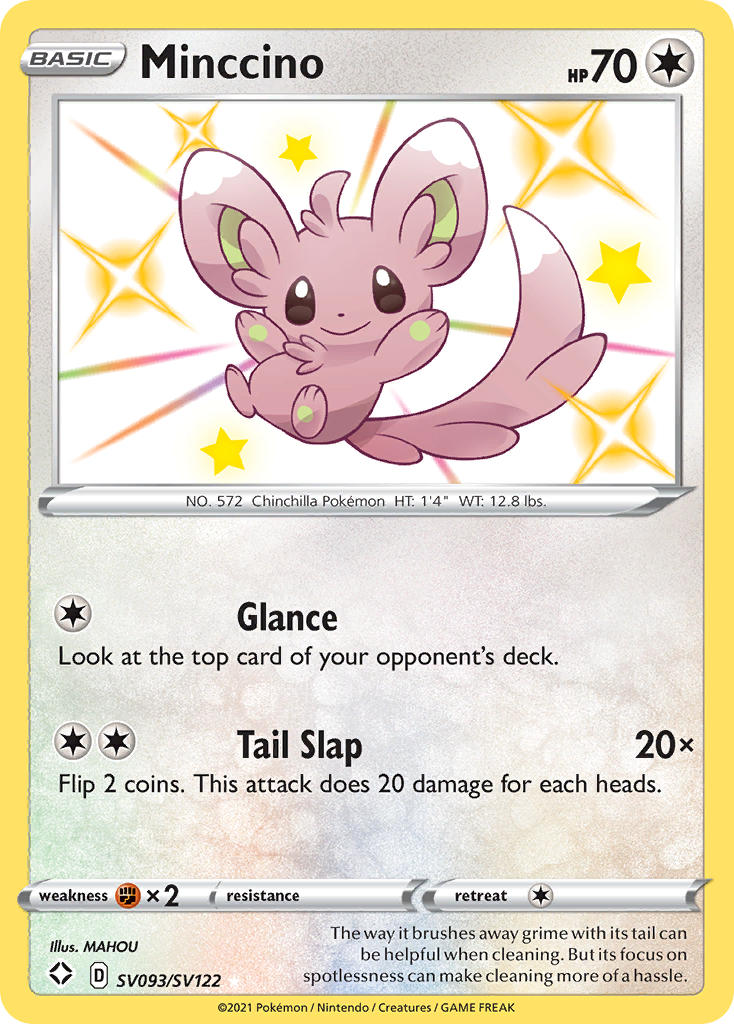 Minccino (SV093/SV122) [Sword & Shield: Shining Fates] | Game Haven TX