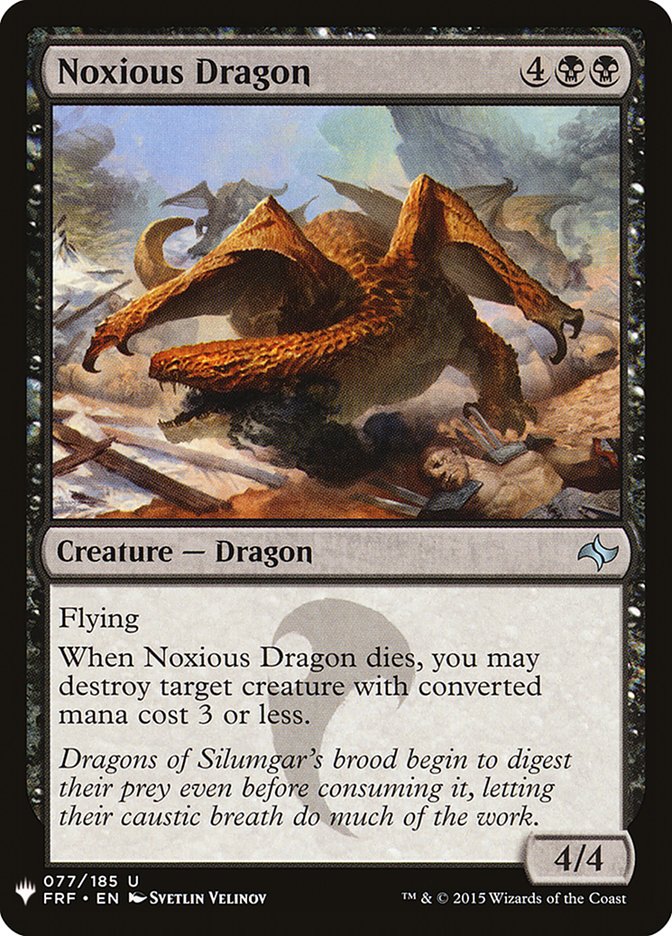 Noxious Dragon [Mystery Booster] | Game Haven TX