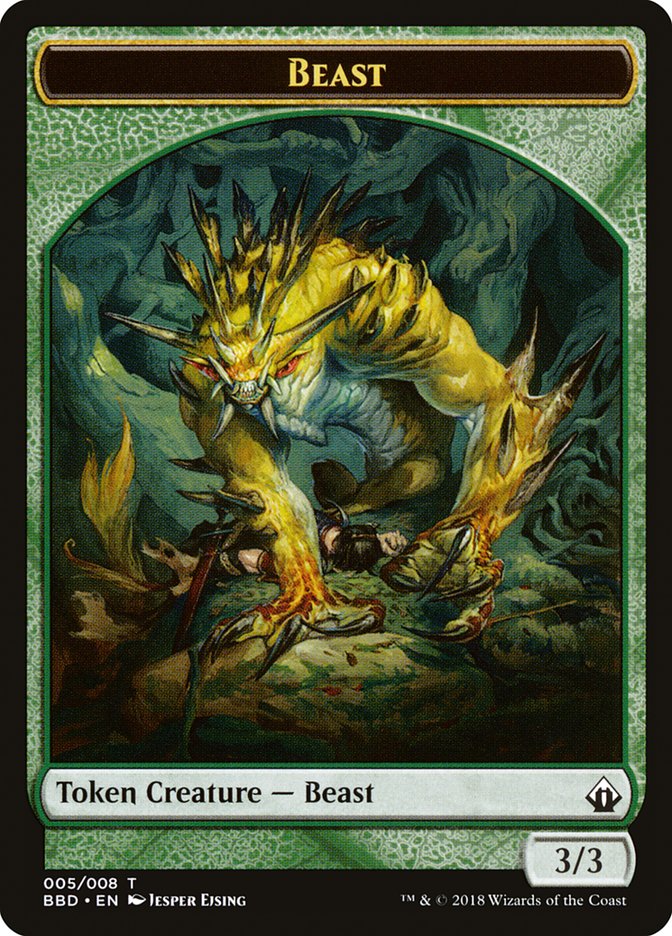 Beast Token [Battlebond Tokens] | Game Haven TX