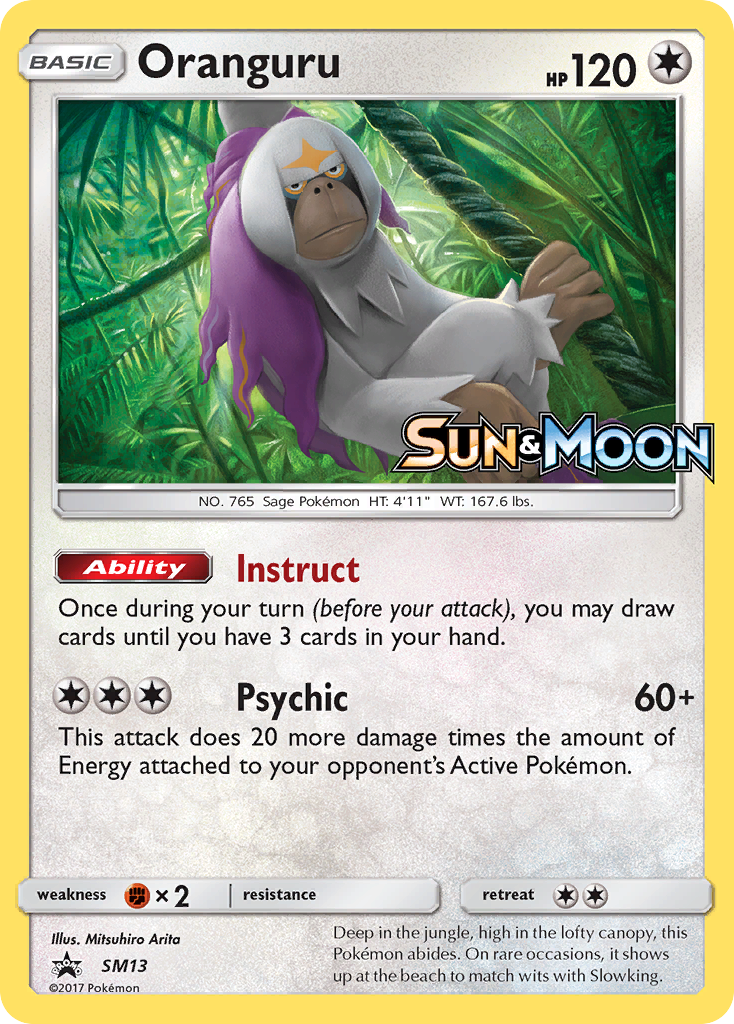 Oranguru (SM13) [Sun & Moon: Black Star Promos] | Game Haven TX
