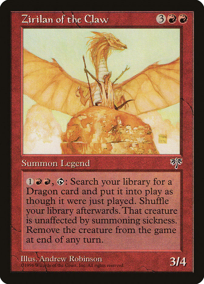 Zirilan of the Claw [Mirage] | Game Haven TX