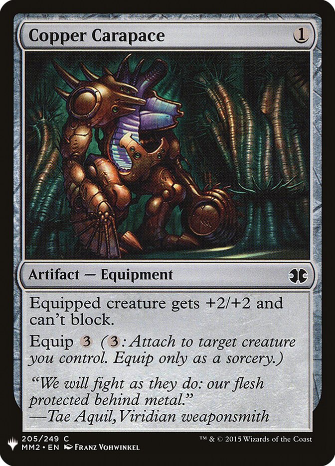 Copper Carapace [Mystery Booster] | Game Haven TX
