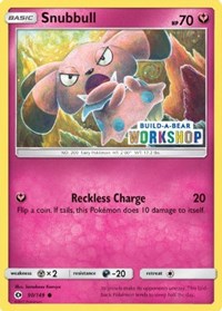 Snubbull (90/149) (Build-A-Bear Workshop Exclusive) [Sun & Moon: Base Set] | Game Haven TX
